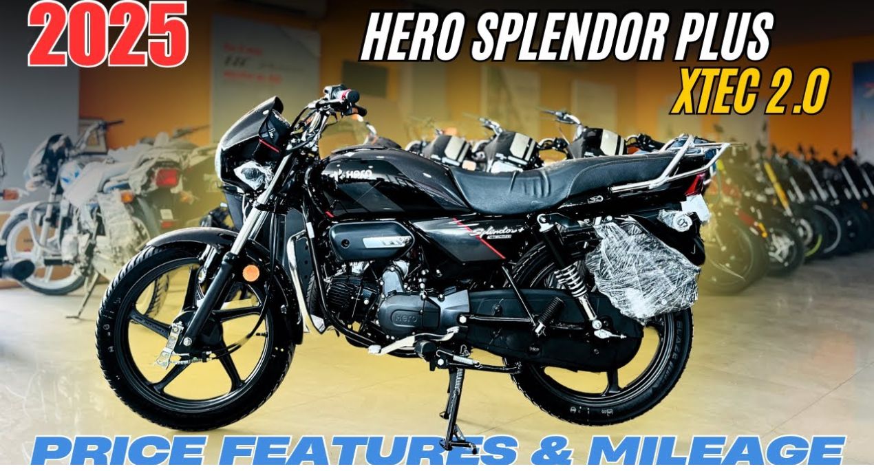 Hero Splendor Xtec Electric 2025